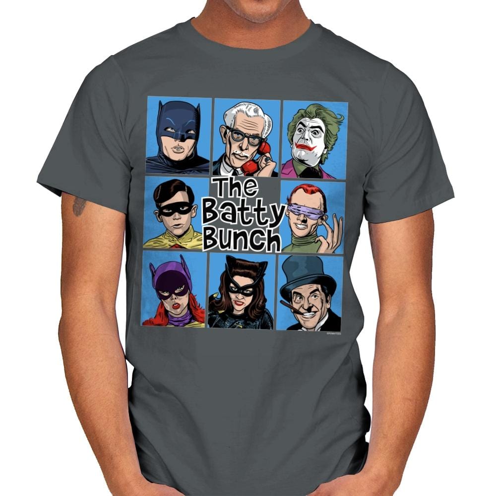 The Batty Bunch - Best Seller - Mens T-Shirts RIPT Apparel Small / Charcoal