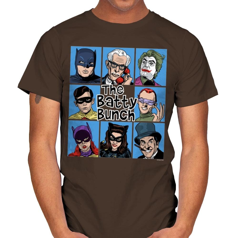 The Batty Bunch - Best Seller - Mens T-Shirts RIPT Apparel Small / Dark Chocolate