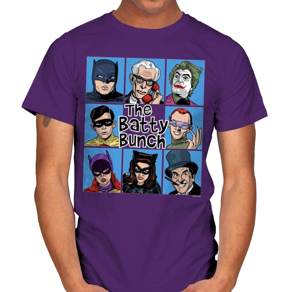 The Batty Bunch - Best Seller - Mens T-Shirts RIPT Apparel Small / Purple