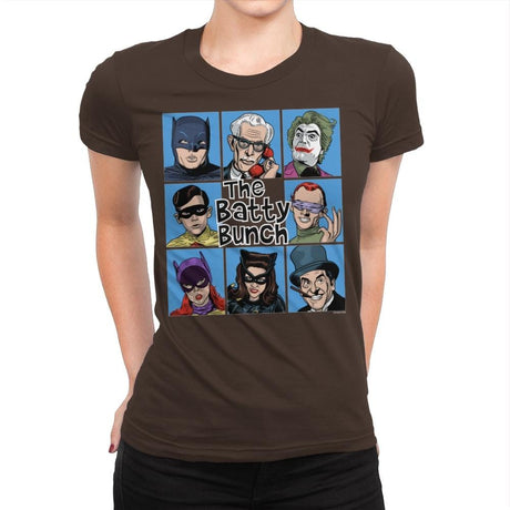 The Batty Bunch - Best Seller - Womens Premium T-Shirts RIPT Apparel Small / Dark Chocolate