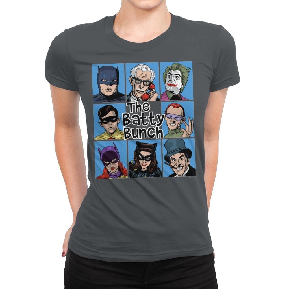 The Batty Bunch - Best Seller - Womens Premium T-Shirts RIPT Apparel Small / Heavy Metal