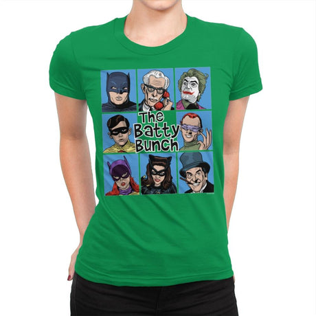 The Batty Bunch - Best Seller - Womens Premium T-Shirts RIPT Apparel Small / Kelly Green