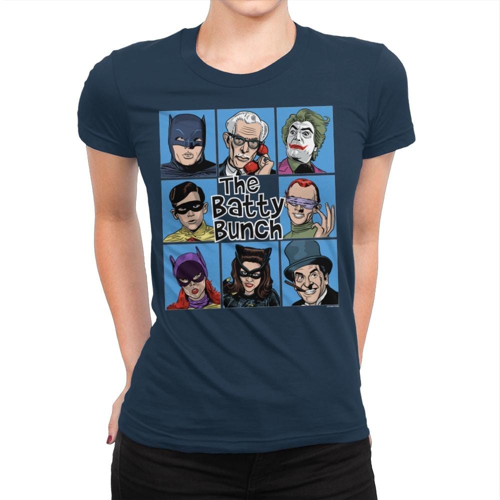 The Batty Bunch - Best Seller - Womens Premium T-Shirts RIPT Apparel Small / Midnight Navy