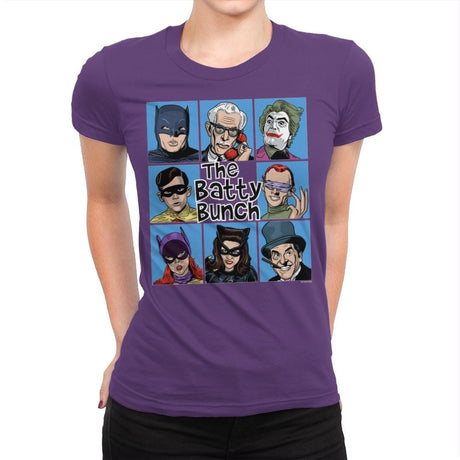 The Batty Bunch - Best Seller - Womens Premium T-Shirts RIPT Apparel Small / Purple Rush
