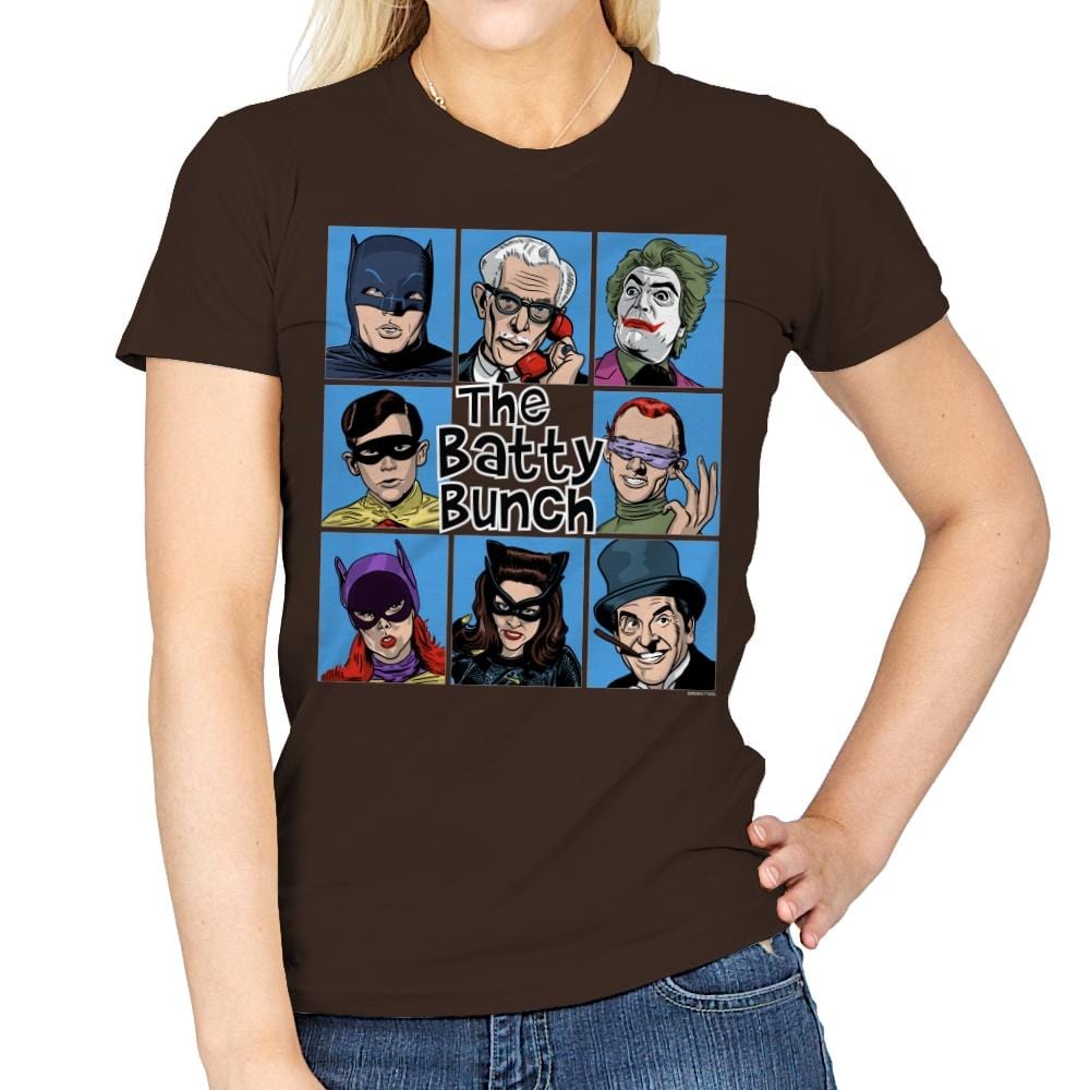 The Batty Bunch - Best Seller - Womens T-Shirts RIPT Apparel Small / Dark Chocolate