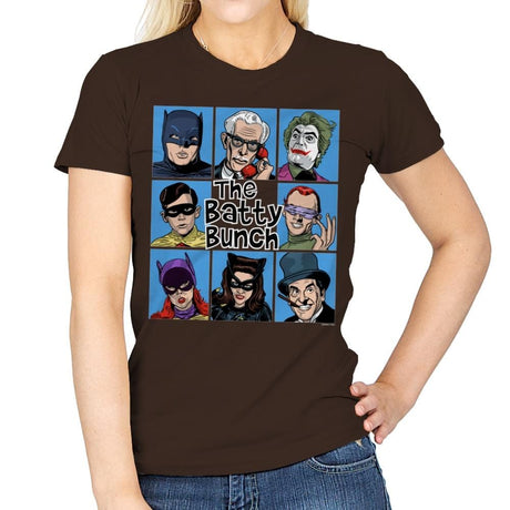 The Batty Bunch - Best Seller - Womens T-Shirts RIPT Apparel Small / Dark Chocolate
