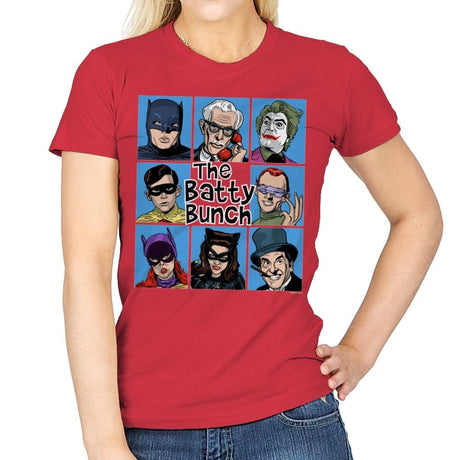 The Batty Bunch - Best Seller - Womens T-Shirts RIPT Apparel Small / Red