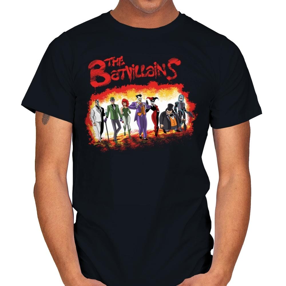 The Batvillains - Mens T-Shirts RIPT Apparel Small / Black