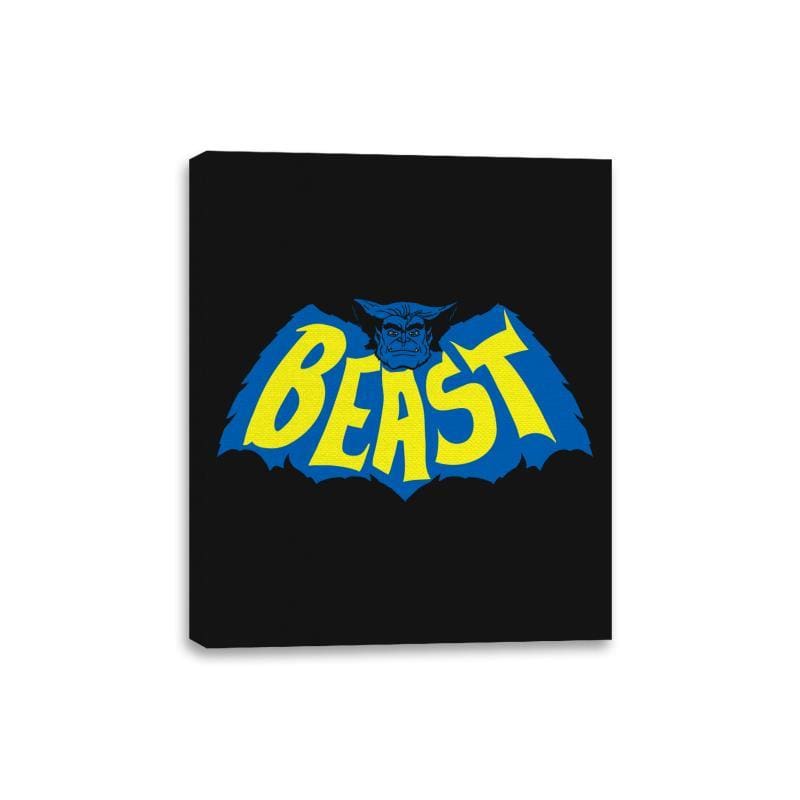 The Beast-Man - Canvas Wraps Canvas Wraps RIPT Apparel 8x10 / Black