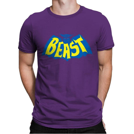 The Beast-Man - Mens Premium T-Shirts RIPT Apparel Small / Purple Rush