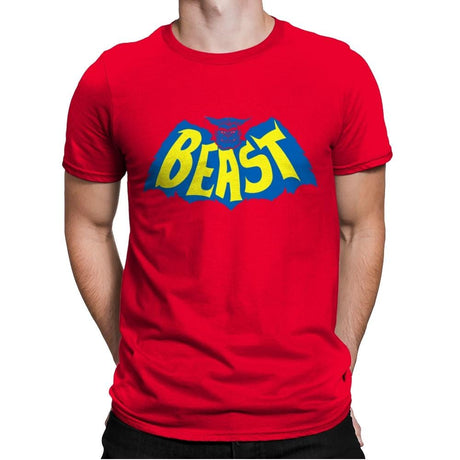 The Beast-Man - Mens Premium T-Shirts RIPT Apparel Small / Red