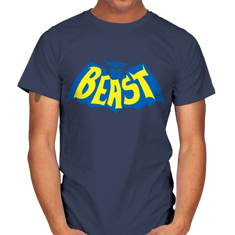 The Beast-Man - Mens T-Shirts RIPT Apparel Small / Navy