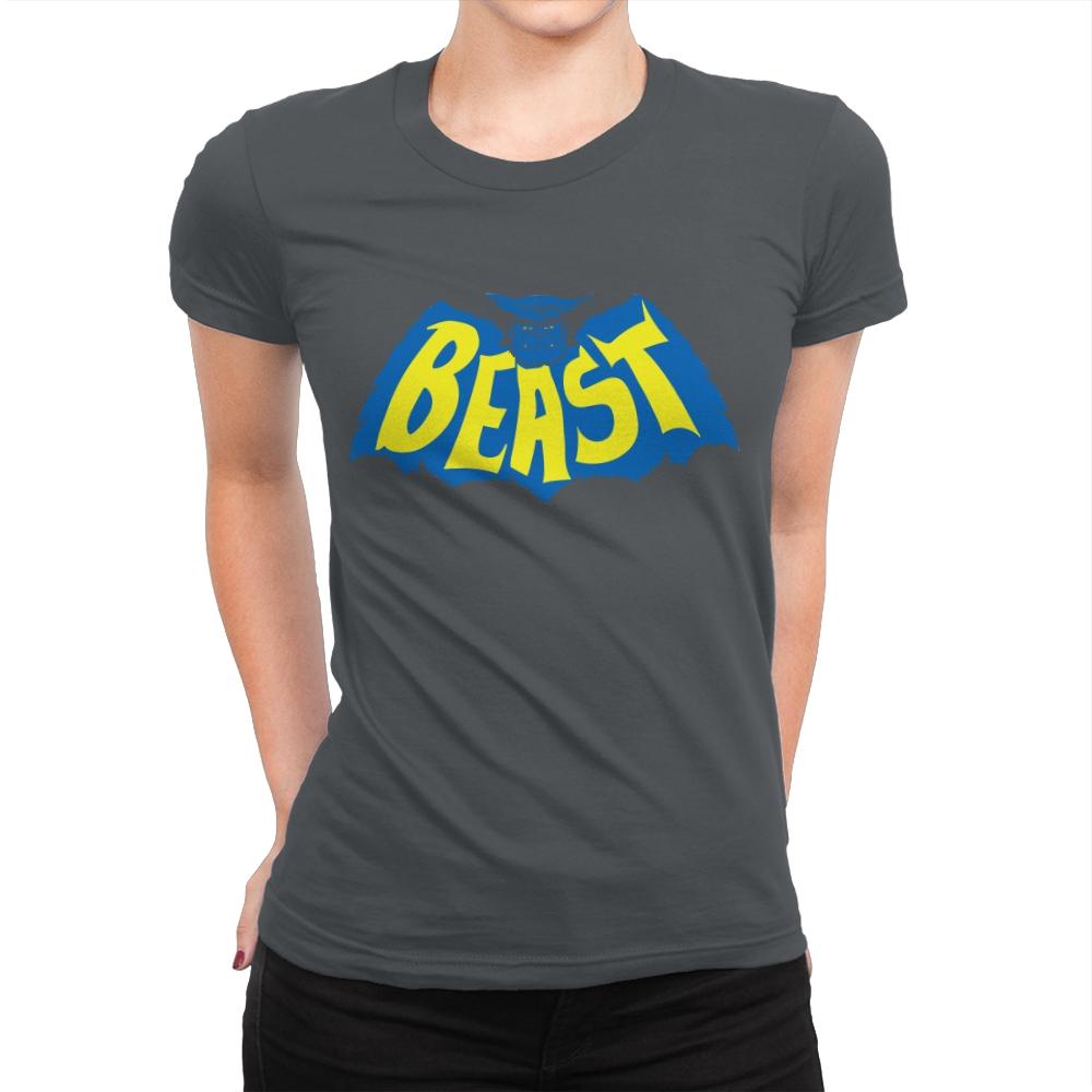 The Beast-Man - Womens Premium T-Shirts RIPT Apparel Small / Heavy Metal