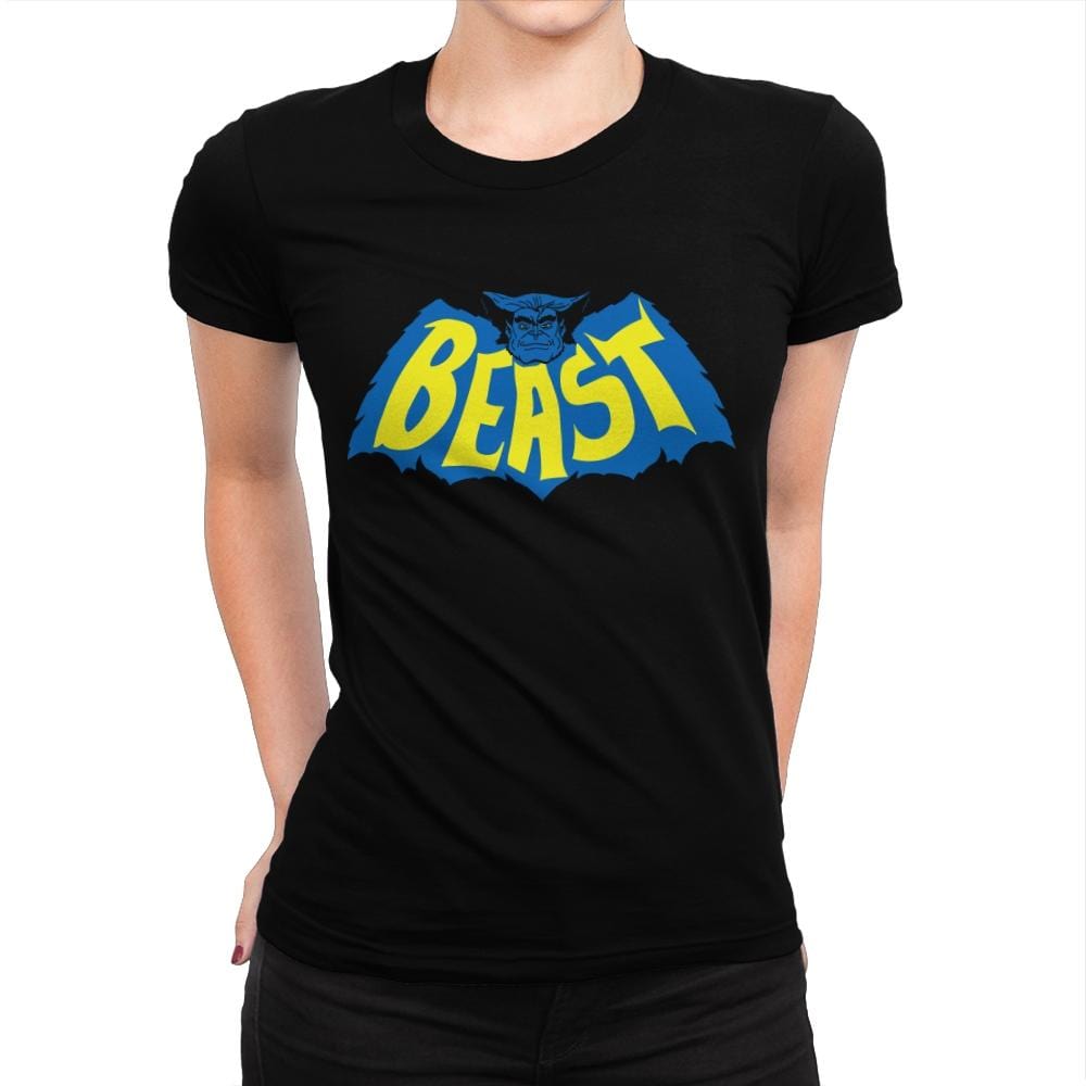 The Beast-Man - Womens Premium T-Shirts RIPT Apparel Small / Indigo