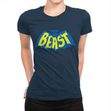 The Beast-Man - Womens Premium T-Shirts RIPT Apparel Small / Midnight Navy