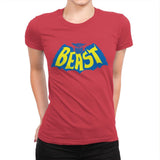 The Beast-Man - Womens Premium T-Shirts RIPT Apparel Small / Red