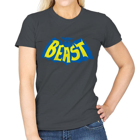 The Beast-Man - Womens T-Shirts RIPT Apparel Small / Charcoal
