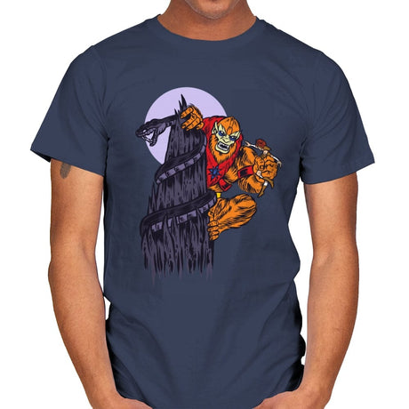 The Beast of Snake Mountain - Mens T-Shirts RIPT Apparel Small / Navy
