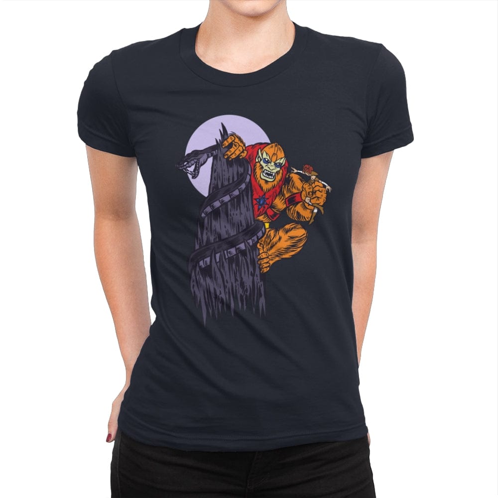 The Beast of Snake Mountain - Womens Premium T-Shirts RIPT Apparel Small / Midnight Navy
