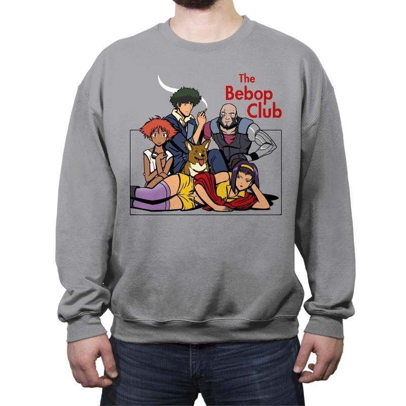The Bebop Club - Crew Neck Sweatshirt Crew Neck Sweatshirt RIPT Apparel