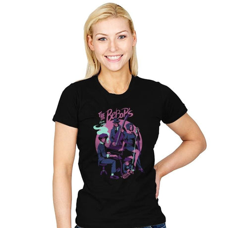 The Bebop's - Womens T-Shirts RIPT Apparel Small / Black