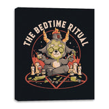 The Bedtime Ritual - Canvas Wraps Canvas Wraps RIPT Apparel 16x20 / Black