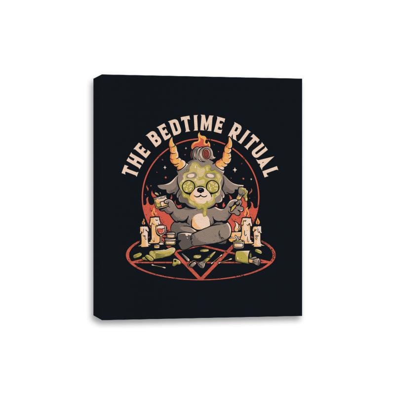 The Bedtime Ritual - Canvas Wraps Canvas Wraps RIPT Apparel 8x10 / Black