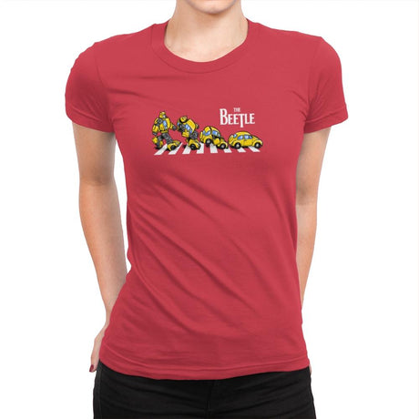 The Beetle Exclusive - Womens Premium T-Shirts RIPT Apparel Small / Red