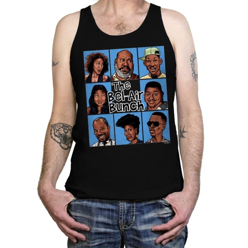 The Bel-Air Bunch - Tanktop Tanktop RIPT Apparel X-Small / Black