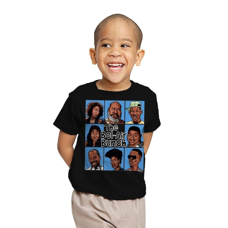 The Bel-Air Bunch - Youth T-Shirts RIPT Apparel X-small / Black