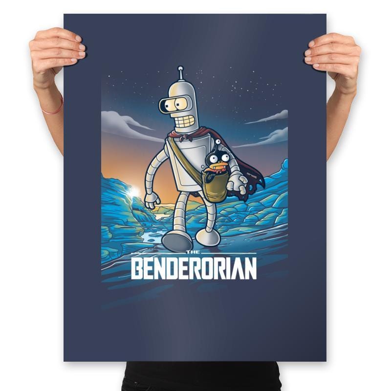 The Benderorian - Prints Posters RIPT Apparel 18x24 / Navy