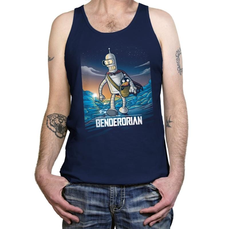 The Benderorian - Tanktop Tanktop RIPT Apparel X-Small / Navy
