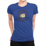 The Best Adventures Begin With Coffee - Womens Premium T-Shirts RIPT Apparel Small / Royal