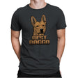 The Best Doggo - Mens Premium T-Shirts RIPT Apparel Small / Heavy Metal