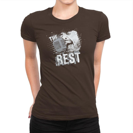 The Best Meme Of You Exclusive - Womens Premium T-Shirts RIPT Apparel Small / Dark Chocolate