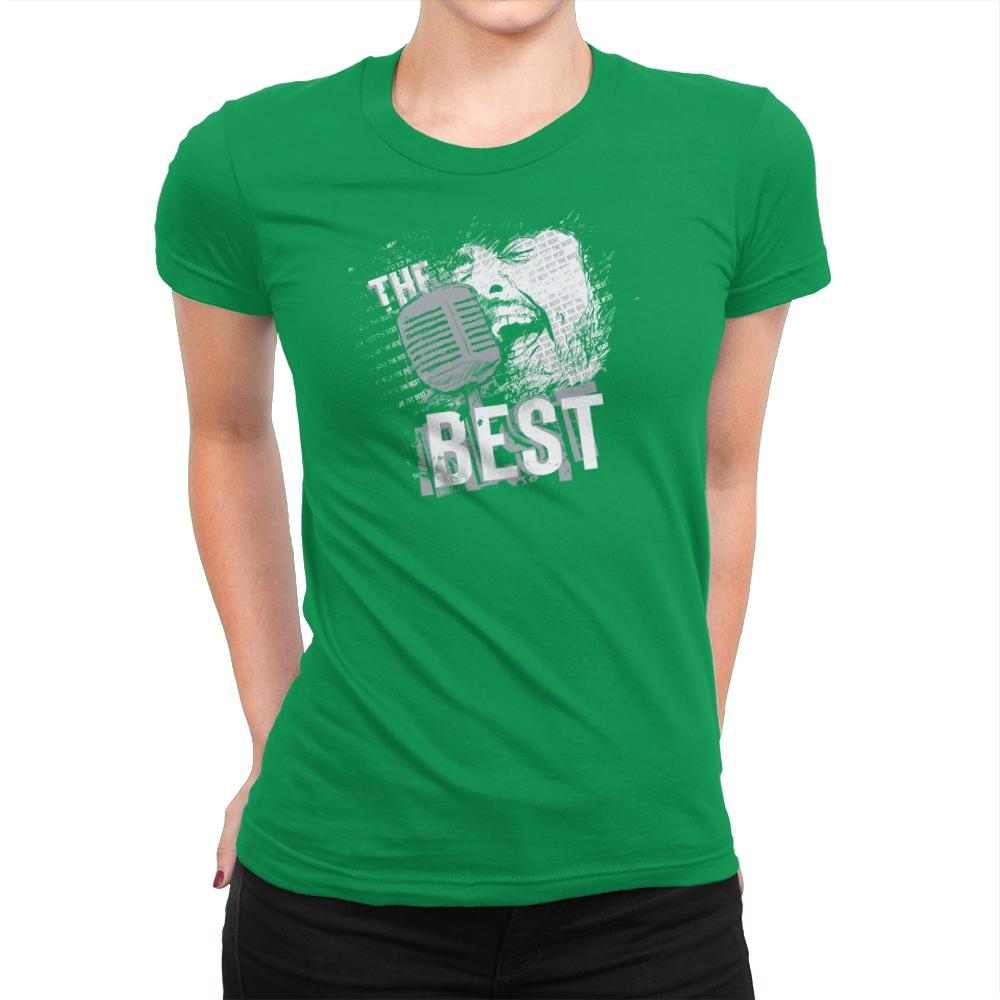 The Best Meme Of You Exclusive - Womens Premium T-Shirts RIPT Apparel Small / Kelly Green