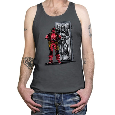 The Best Merc - Tanktop Tanktop RIPT Apparel X-Small / Asphalt