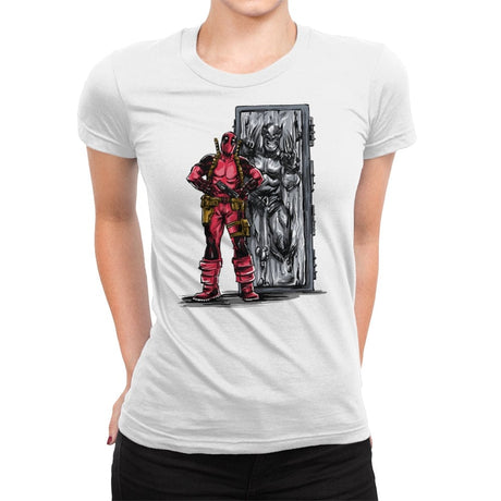 The Best Merc - Womens Premium T-Shirts RIPT Apparel Small / White