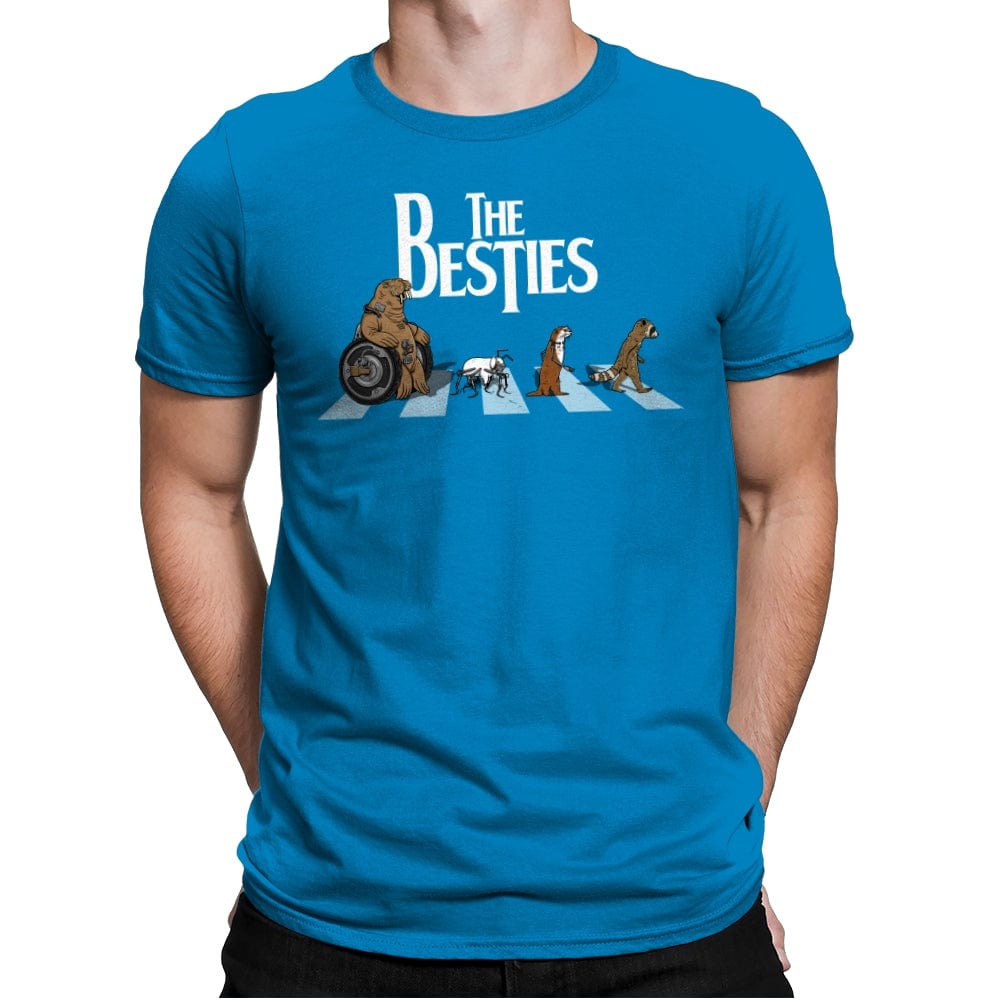 The Besties - Mens Premium T-Shirts RIPT Apparel Small / Turqouise