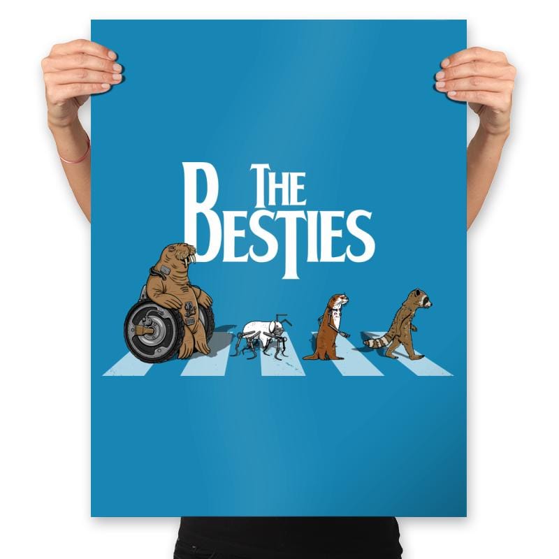 The Besties - Prints Posters RIPT Apparel 18x24 / Sapphire