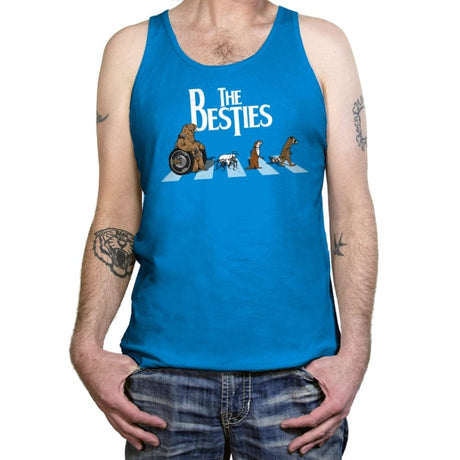 The Besties - Tanktop Tanktop RIPT Apparel X-Small / Teal