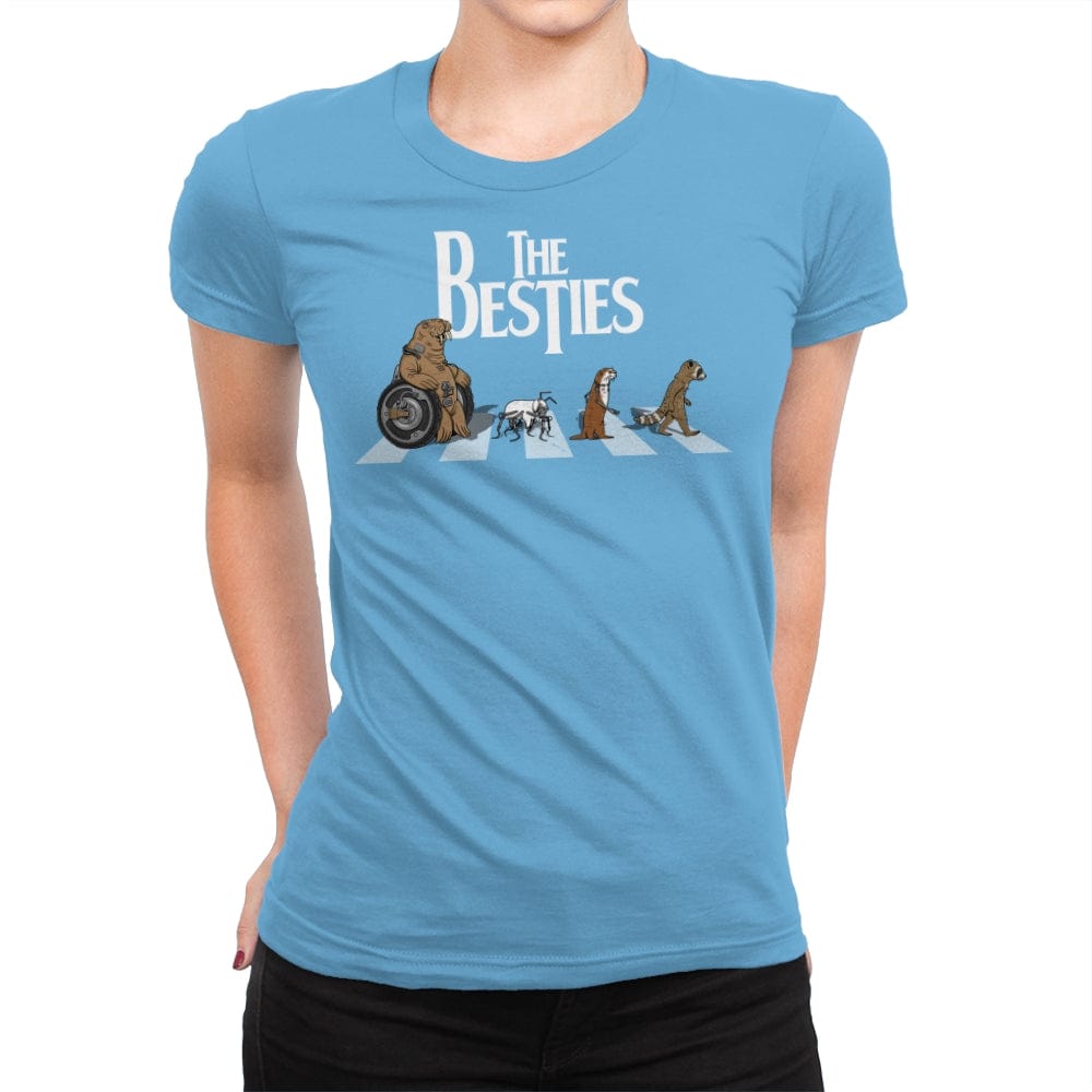 The Besties - Womens Premium T-Shirts RIPT Apparel Small / Turquoise