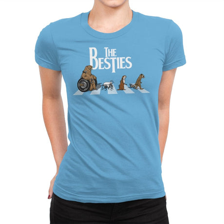 The Besties - Womens Premium T-Shirts RIPT Apparel Small / Turquoise