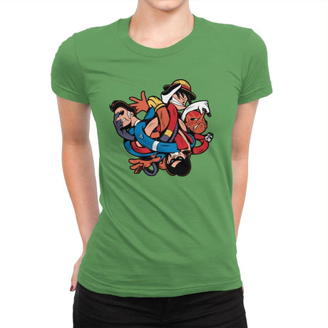 The Big Knot - Womens Premium T-Shirts RIPT Apparel Small / Kelly