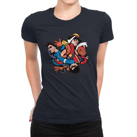 The Big Knot - Womens Premium T-Shirts RIPT Apparel Small / Midnight Navy