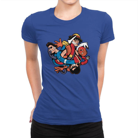 The Big Knot - Womens Premium T-Shirts RIPT Apparel Small / Royal