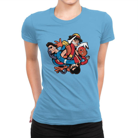 The Big Knot - Womens Premium T-Shirts RIPT Apparel Small / Turquoise