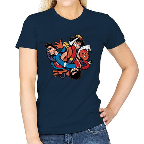 The Big Knot - Womens T-Shirts RIPT Apparel Small / Navy
