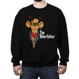 The Bikerfather - Crew Neck Sweatshirt Crew Neck Sweatshirt RIPT Apparel Small / Black