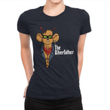 The Bikerfather - Womens Premium T-Shirts RIPT Apparel Small / Midnight Navy